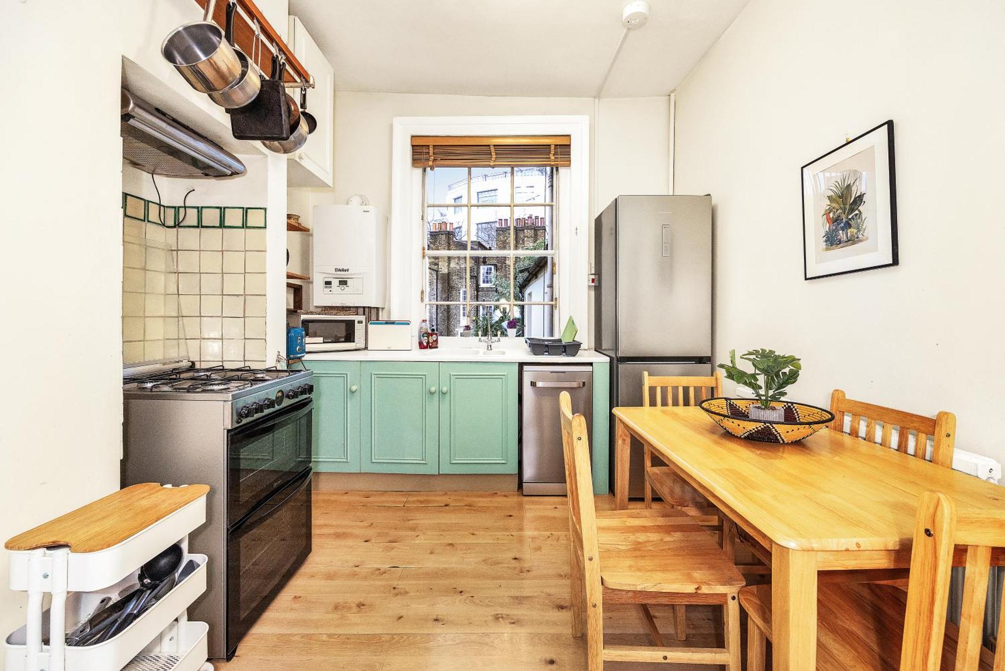 Ferienwohnung Boho 3-Bed With Garden In Camden Next To Tube London Exterior foto